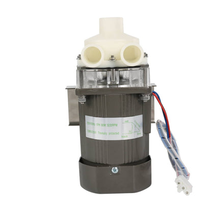 Solidspare S-0731 Water Pump for Hoshizaki, Ice Machine Motor Assembly with Mounting Plate