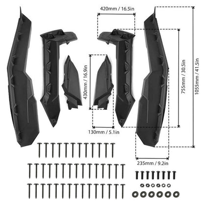 Solidspare X3 Fender Flares Extended for Can-Am Maverick X3&X3 Max RS Turbo R RR 2017-2024