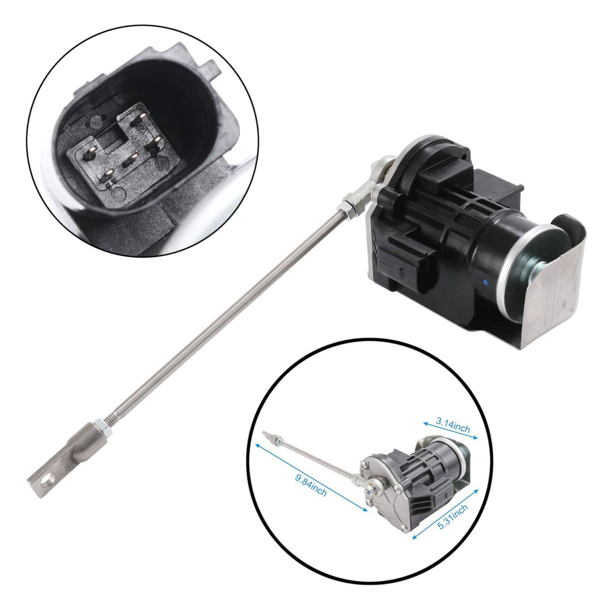 Solidspare For 2009-2015 Hyundai Kia 2.0L Turbo Wastegate Actuator 39400-2G700 39400-2G720