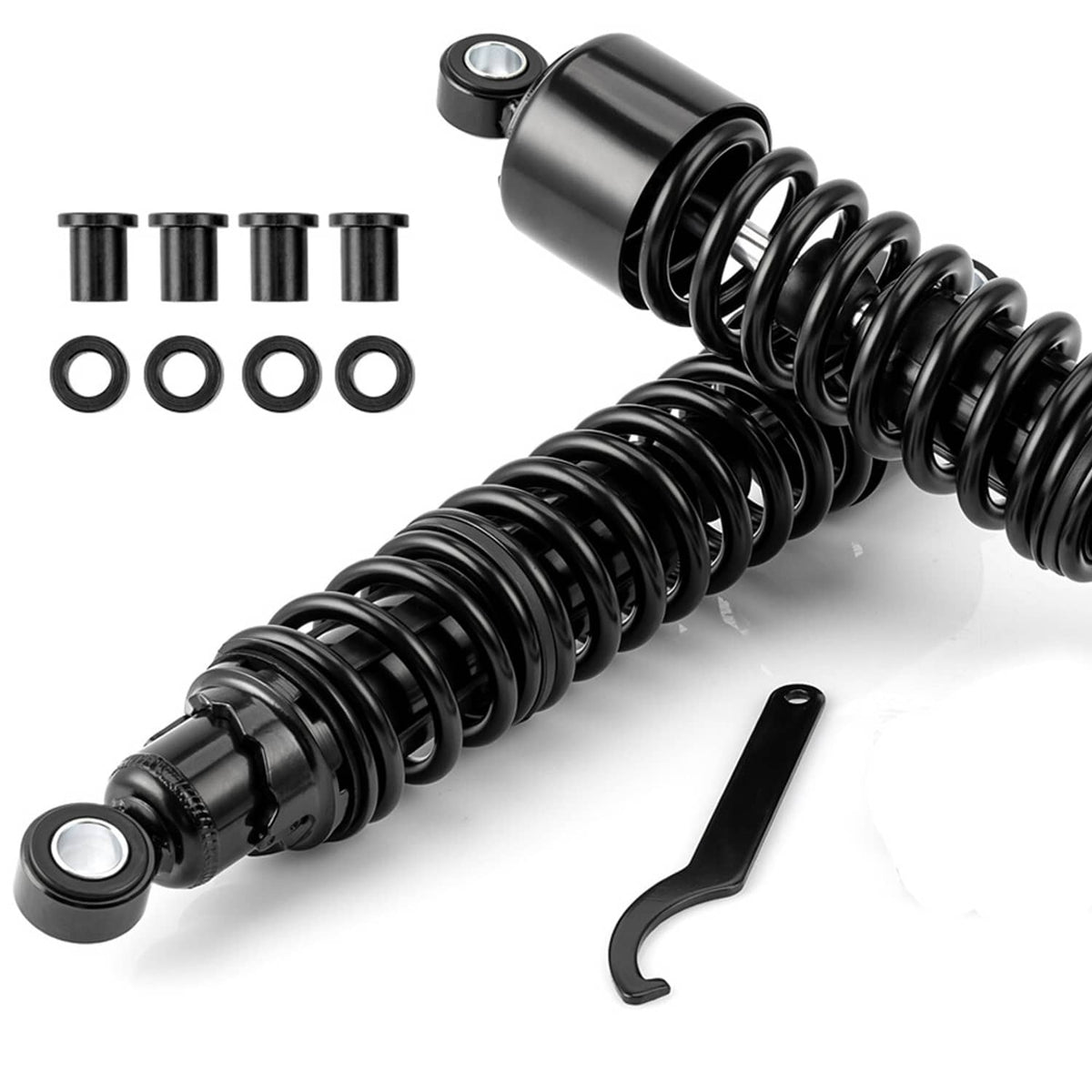 Solidspare 2Pcs Heavy Duty 15" Rear Shocks Absorber For Harley Road Street Electra Glide