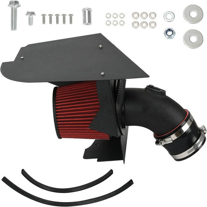 Solidspare 4" Cold Air Intake System Kit + Red Filter For BMW 2019+ M340i G20 G21 B58 3.0L