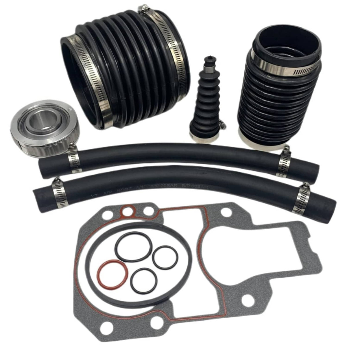 Solid Spare New For MerCruiser Alpha one Gen 1 Transom Seal Bearing Bellows Kit 30-803097T1
