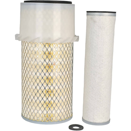 Solid Spare Inner Outer Air Filter Kit E6300-11081 E6300-11091 Fit Kioti LK30 LK2554