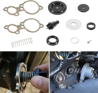 Solid Spare 803062T1 Poppet Valve/Diaphr Kit Fit for Mercury 135-150-175-200hp 2.0L 2.5L V6