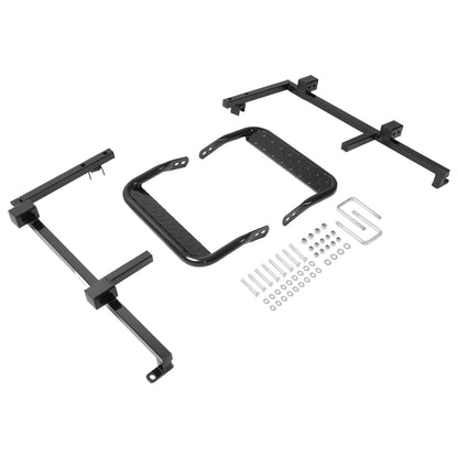 Solidspare 2PCS Black Nerf Bars / Running Boards for EZGO RXV 2008+ Gas/Electric Golf Cart