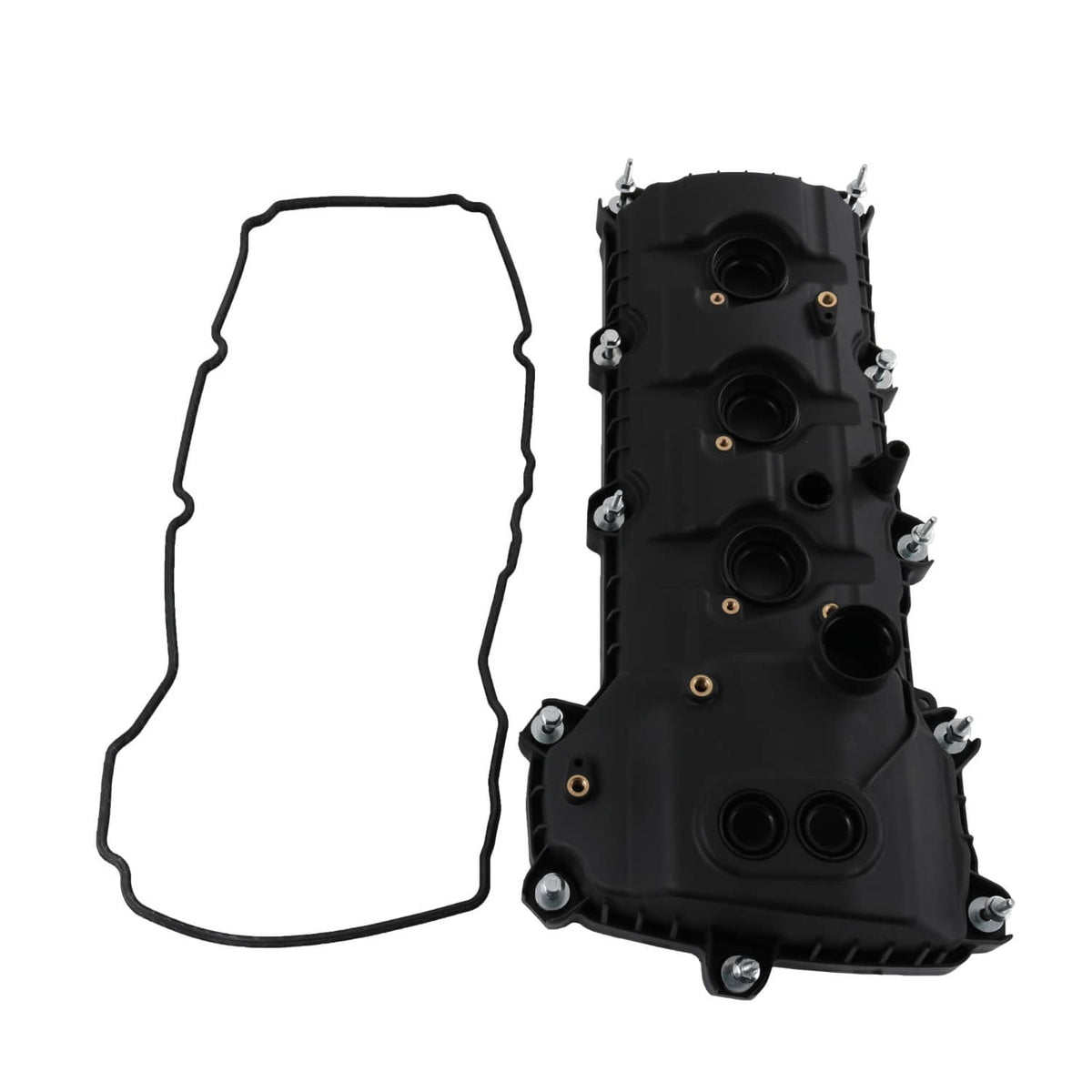 Solidspare 2x Left & Right Engine Valve Cover For Ford F-150 Explorer Taurus DOHC 3.5L 3.7L