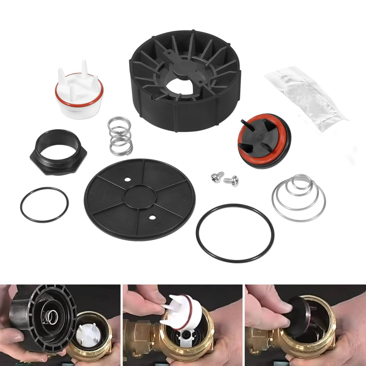Solidspare 0887728 Repair Kit Replace for Watts 1" 800M4 Total Repair Kit for 1" 800M4 & FR