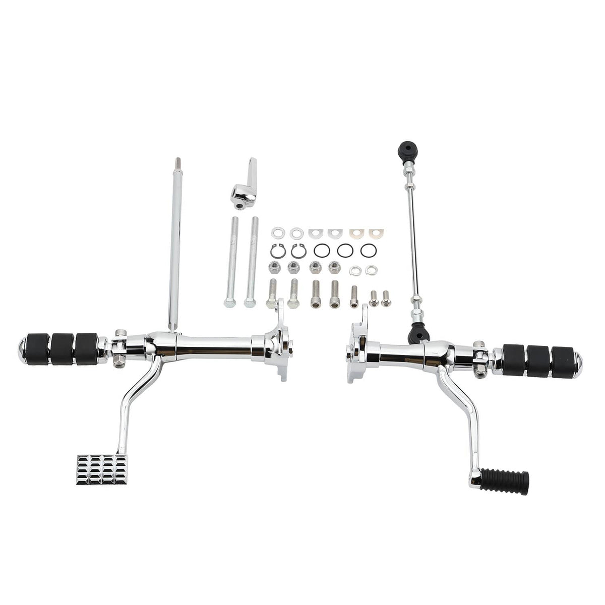 Solidspare Complete Forward Control Pegs Levers & Linkage For Sportster 883 1200 1991-2003