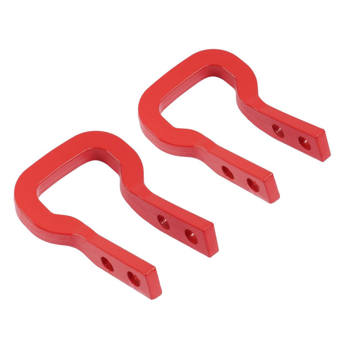 Solid Spare Pair Red Tow Hook Kit 85137122 For Chevrolet Colorado 23-24 26 GMC Canyon 23-26
