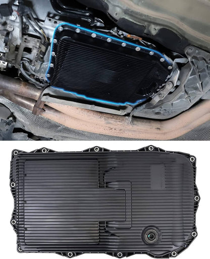 Solidspare New Automatic Transmission Oil Pan & Filter & Gasket & Bolt Kit For 8 Speed BMW