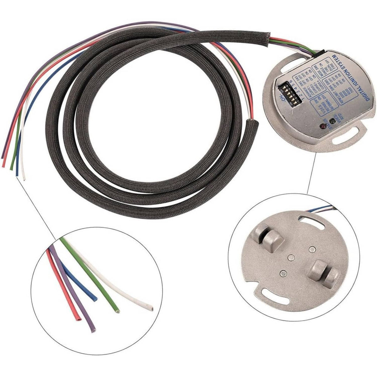 Solidspare For Harley Dyna Programmable Single Fire 53-644 Electronic Ignition Module