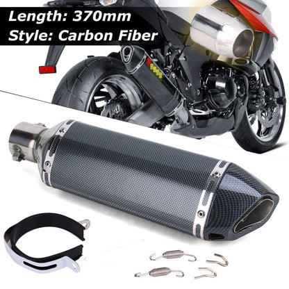 Solidspare 38mm-51mm Motorcycle Universal ATV Exhaust Muffler Tail Pipe &DB Killer Silencer