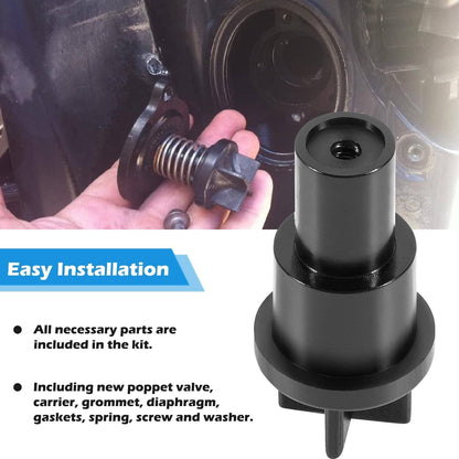 Solid Spare 803062T1 Poppet Valve/Diaphr Kit Fit for Mercury 135-150-175-200hp 2.0L 2.5L V6