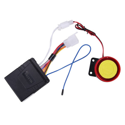 Solidspare Universal 12V Motorcycle Alarm System Anti-theft Security Start Control Remote