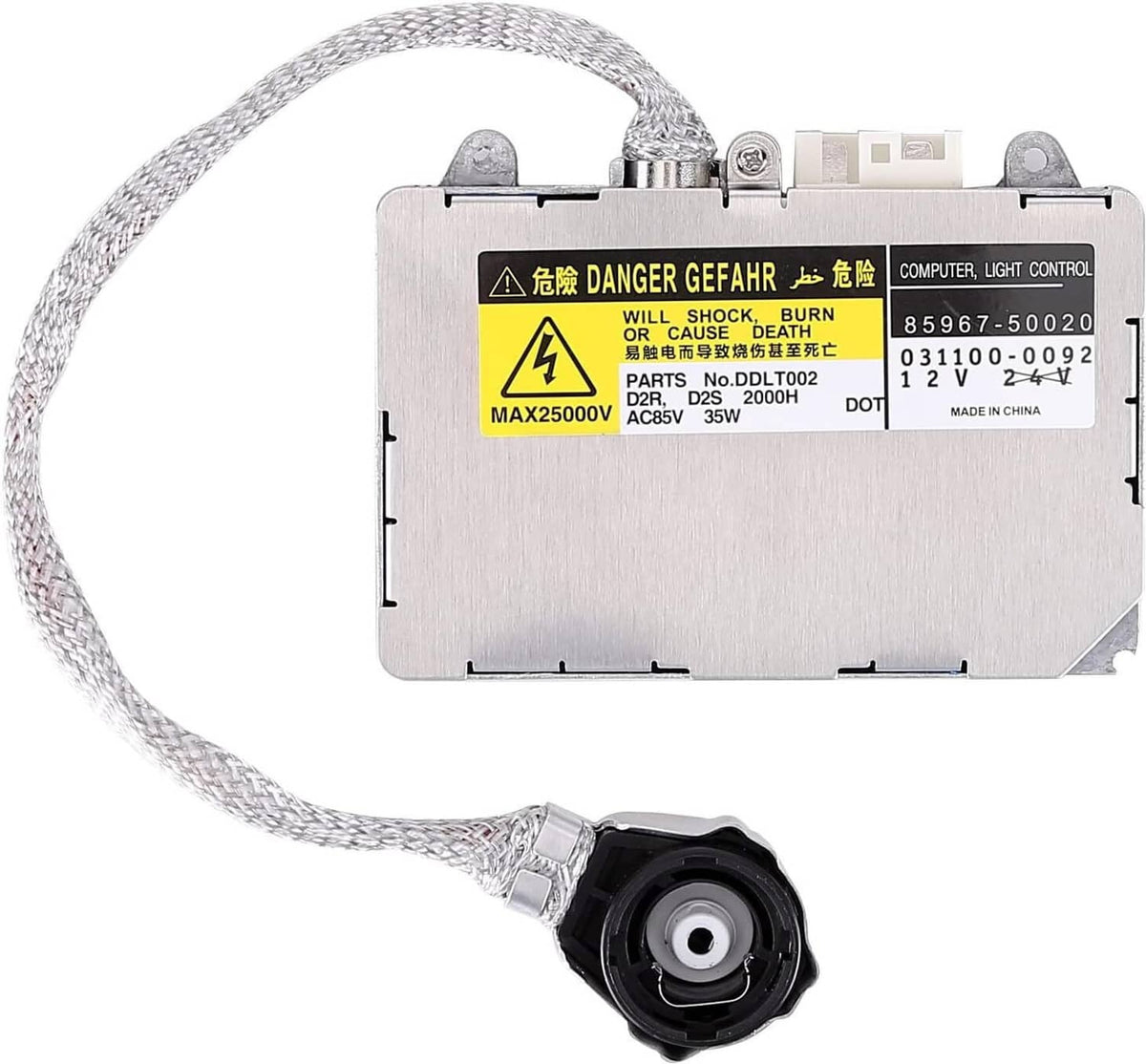Solidspare 12V HID Xenon Ballast Headlight Control Module For Lexus Rx350 ES300 ES330 IS300