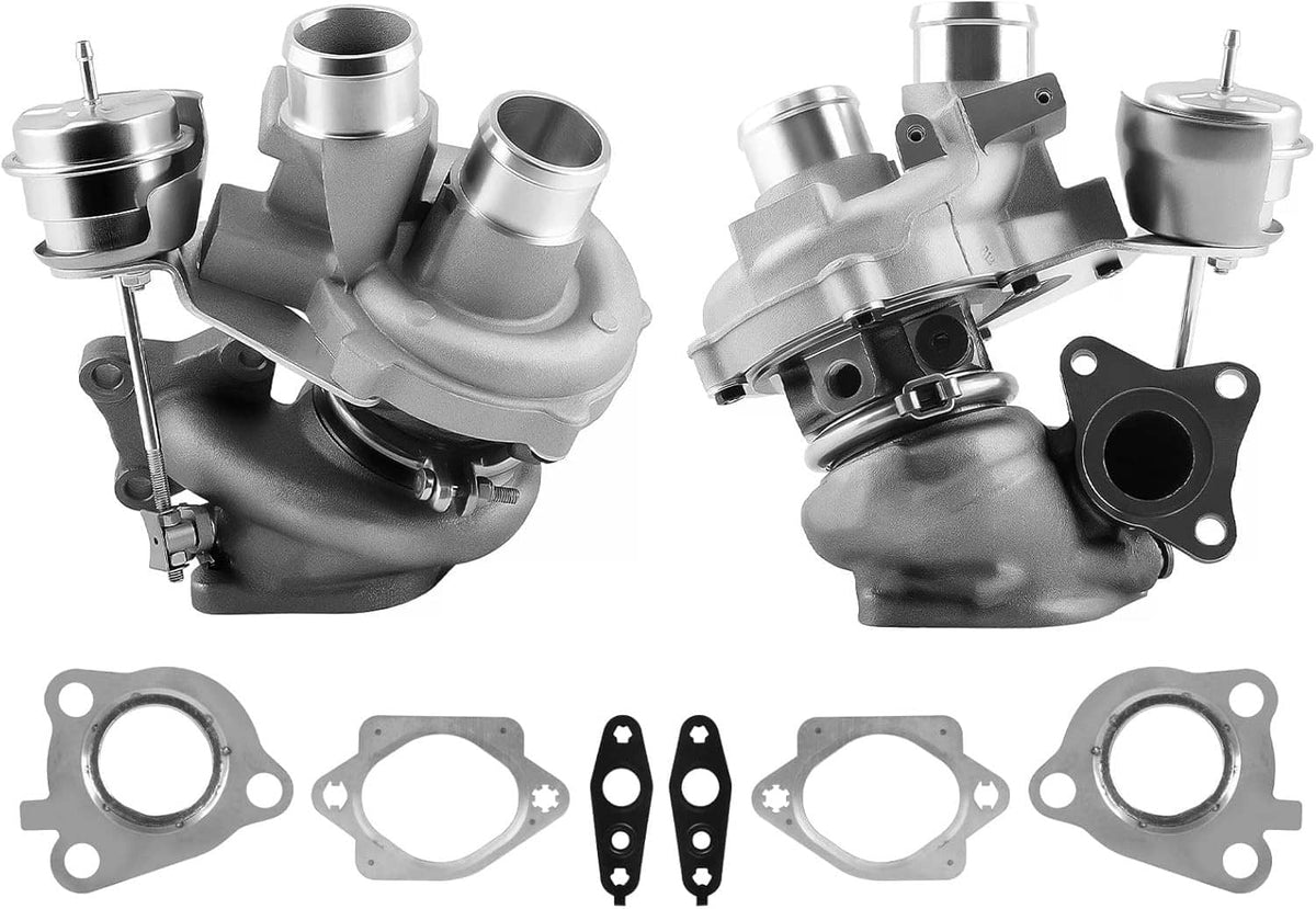 Solidspare Left & Right Turbo Turbocharger Set For 2011-2012 Ford F150 F-150 EcoBoost 3.5L
