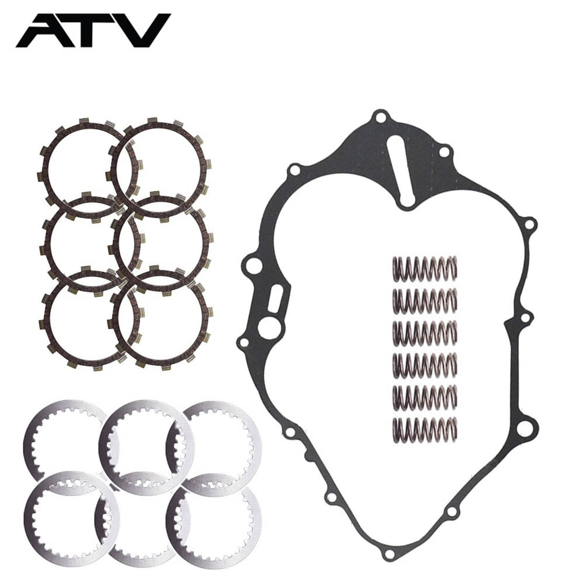 Solidspare Clutch Kit Heavy Duty Springs & Gasket for Yamaha YFM660R Raptor 660R 2001-2005