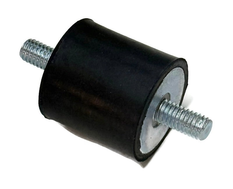(2) 1" Rubber M6 6MMx1.0 Vibration Mounts 1/4-28 Fine Thread for AEM Injen K&N