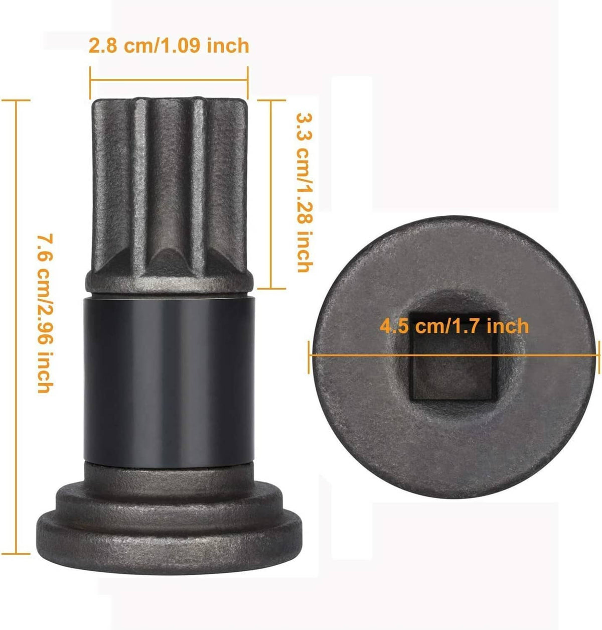 Solid Spare Injection Pump Gear Puller & Cummins Engine Barring / Rotating Tool for Dodge
