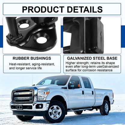 Solidspare Anti-Rattle Door Lock Striker 9L3Z-1522008-A For Ford F150 F250 F350 Super Duty