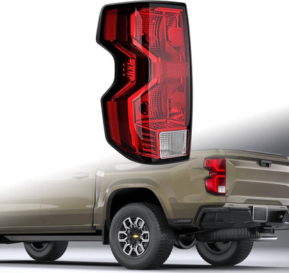 Solidspare Left Driver Side Tail Light Halogen For 2023-2024 Chevrolet Colorado w/ Bulb New