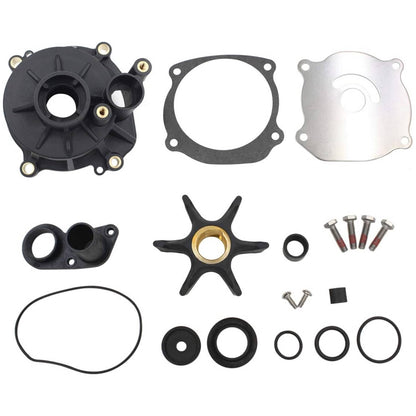 Solid Spare FOR EVINRUDE JOHNSON 85 88 90 110 112 115 HP V4 WATER PUMP KIT WITH HOUSING