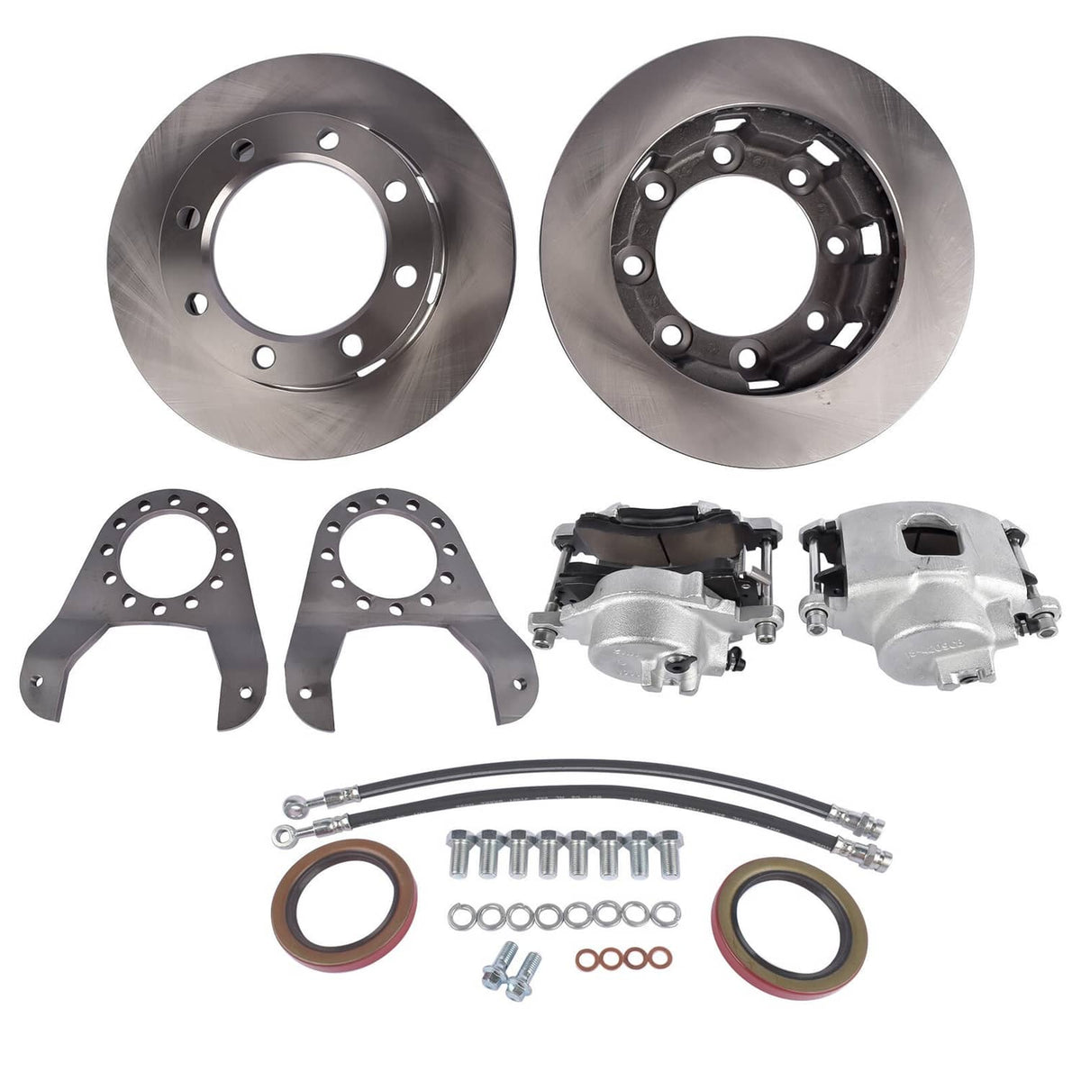 Solidspare For GM 14 Bolt Complete Disc Brake Conversion Kit 10.5 SRW Full Float Disk Brake
