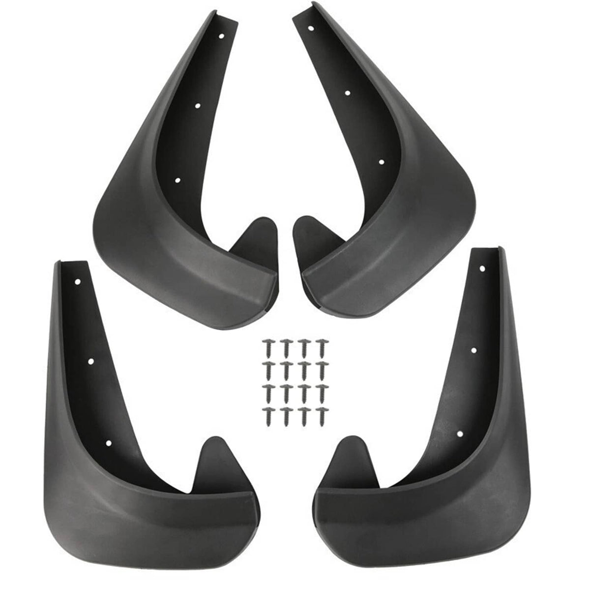 Solidspare 4X Wearing Mud Flaps Mudguards Fender Splash Guards For Dodge Challenger R/T SRT