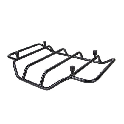 Solidspare Black Luggage Top Rack Fit For Harley Touring Road King Street Glide 53665-87
