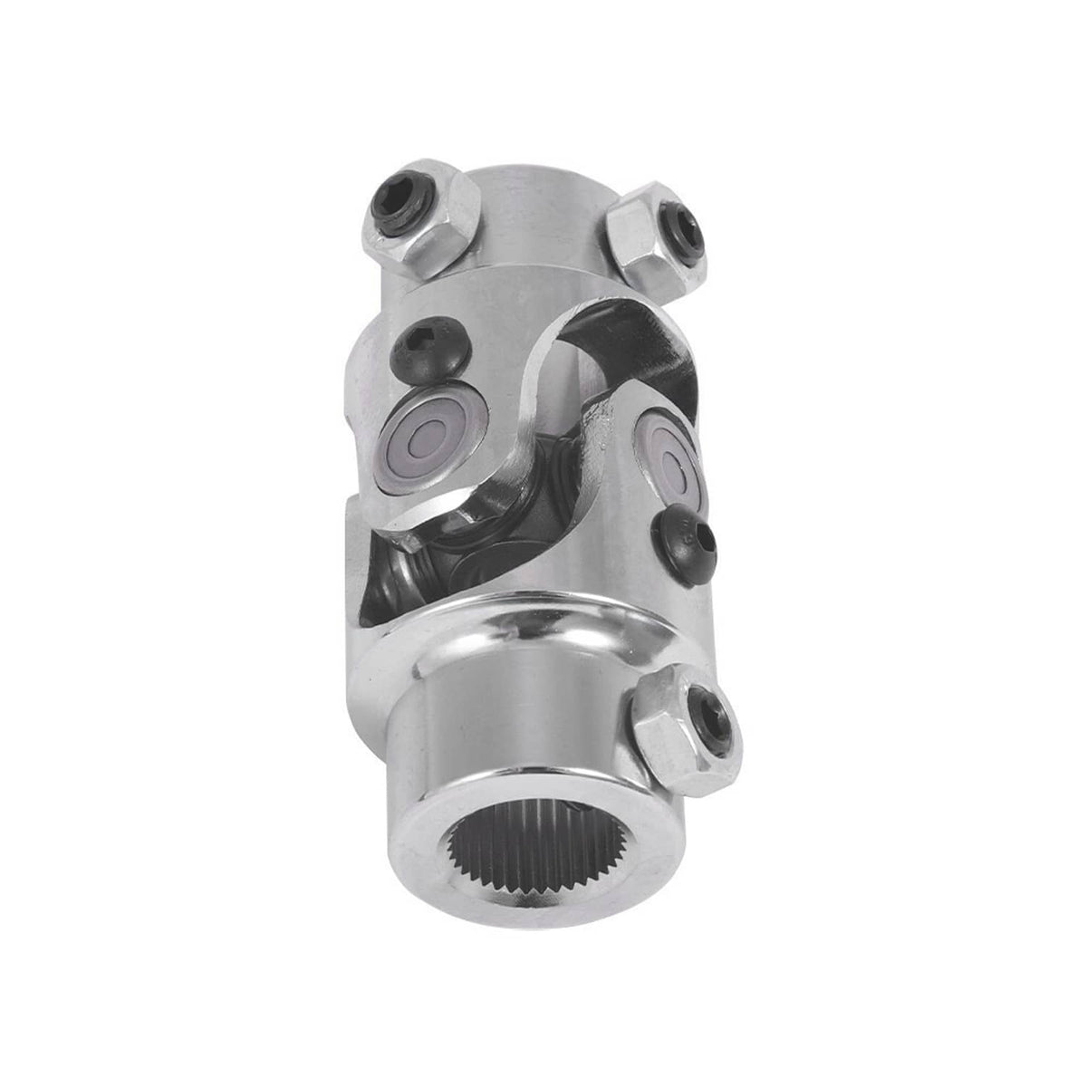 Solidspare New 3/4-36 Spline 3/4 DD U-Joint For Chevy Ford Universal Steering Shaft Coupler