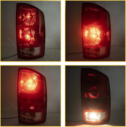 Solidspare Pair Tail Lights w/Circuit Board For 2002-2006 Dodge Ram 1500 2500 3500 Pickup