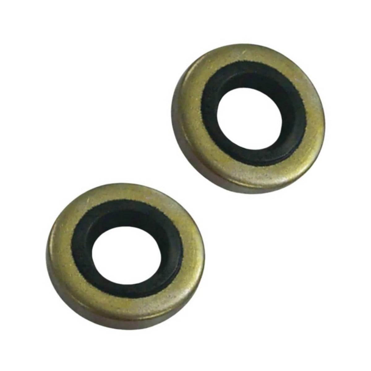 Solid Spare 2Pcs Drive Shaft Oil Seal For Johnson Evinrude 20-35 Hp 0321928 0777555 GLM86200