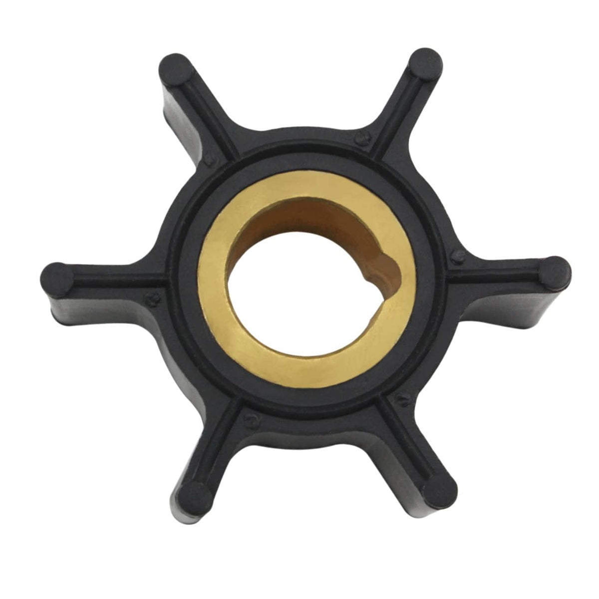 Solid Spare Outboard Water Impeller For Johnson Evinrude OMC BRP 4.5/6/7/8HP 389576 0389576
