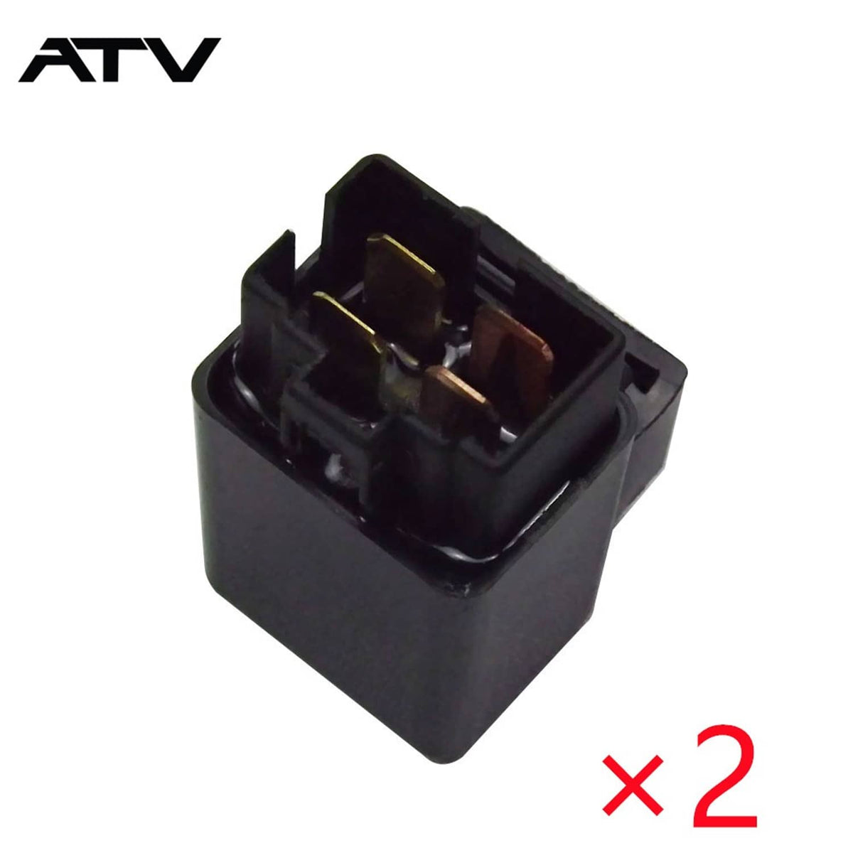 Solidspare 2 × Relay Solenoid Starter for Polaris Predator Scrambler SPORTSman 50 90 90CC