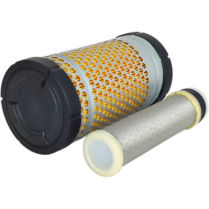 Solid Spare Fit for Kubota Outer Inner Air Filter B21 B2100 B2301 B2320 B2400 B2601 B2410