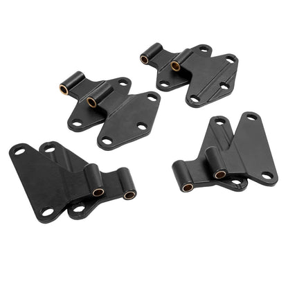 Solid Spare 8PCS Inner Body Door Hinges Replacement Kit For 2007-2018 Jeep Wrangler JK