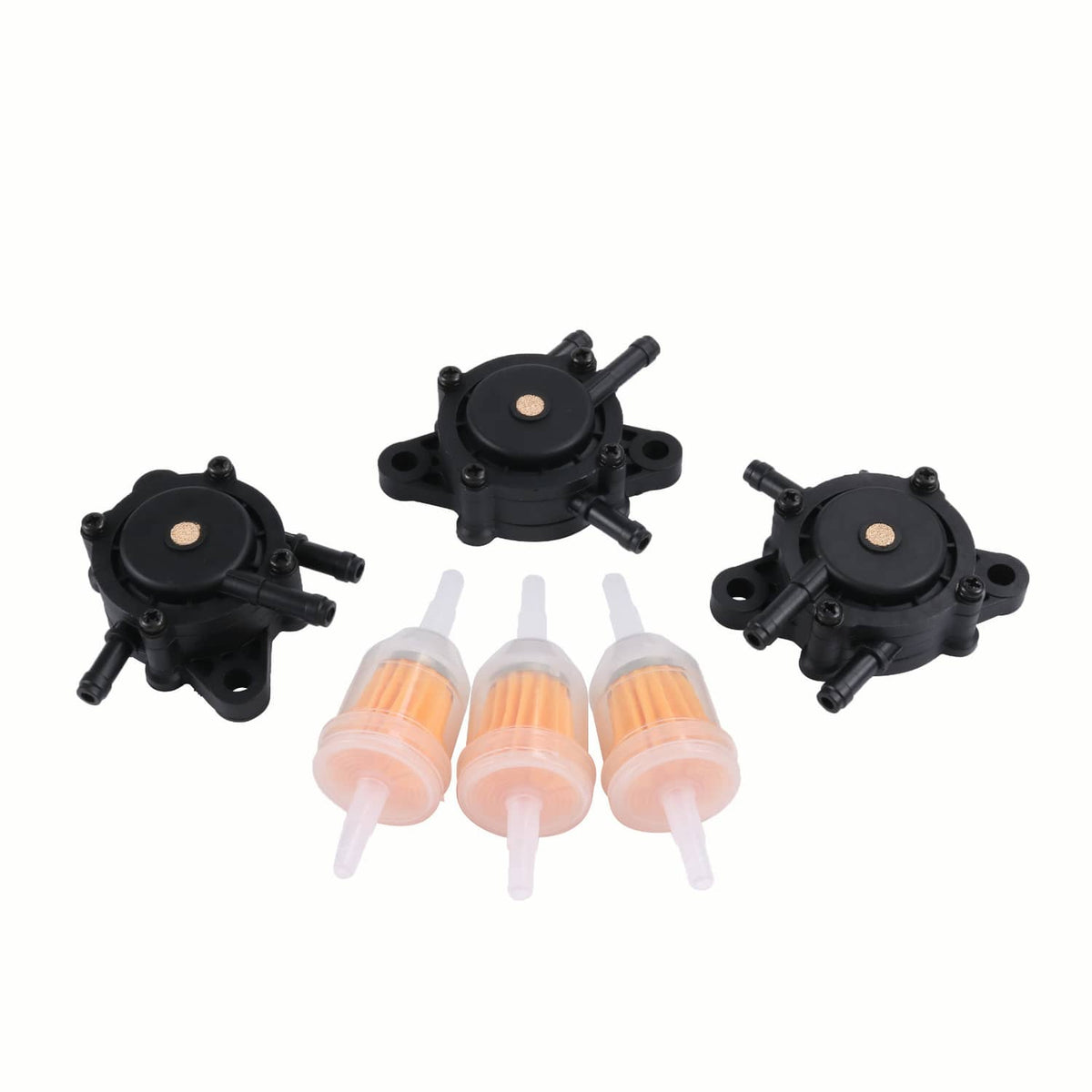 Solidspare 3PK Gas Fuel Pump For Mikuni BS 808492 491922 808656 691034 692313