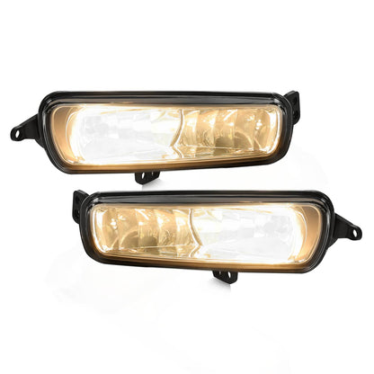 Solid Spare Pair For Ford Transit 2020-2026/Focus 2015-18 LH&RH Fog Lights W/Bulb Clear Lens