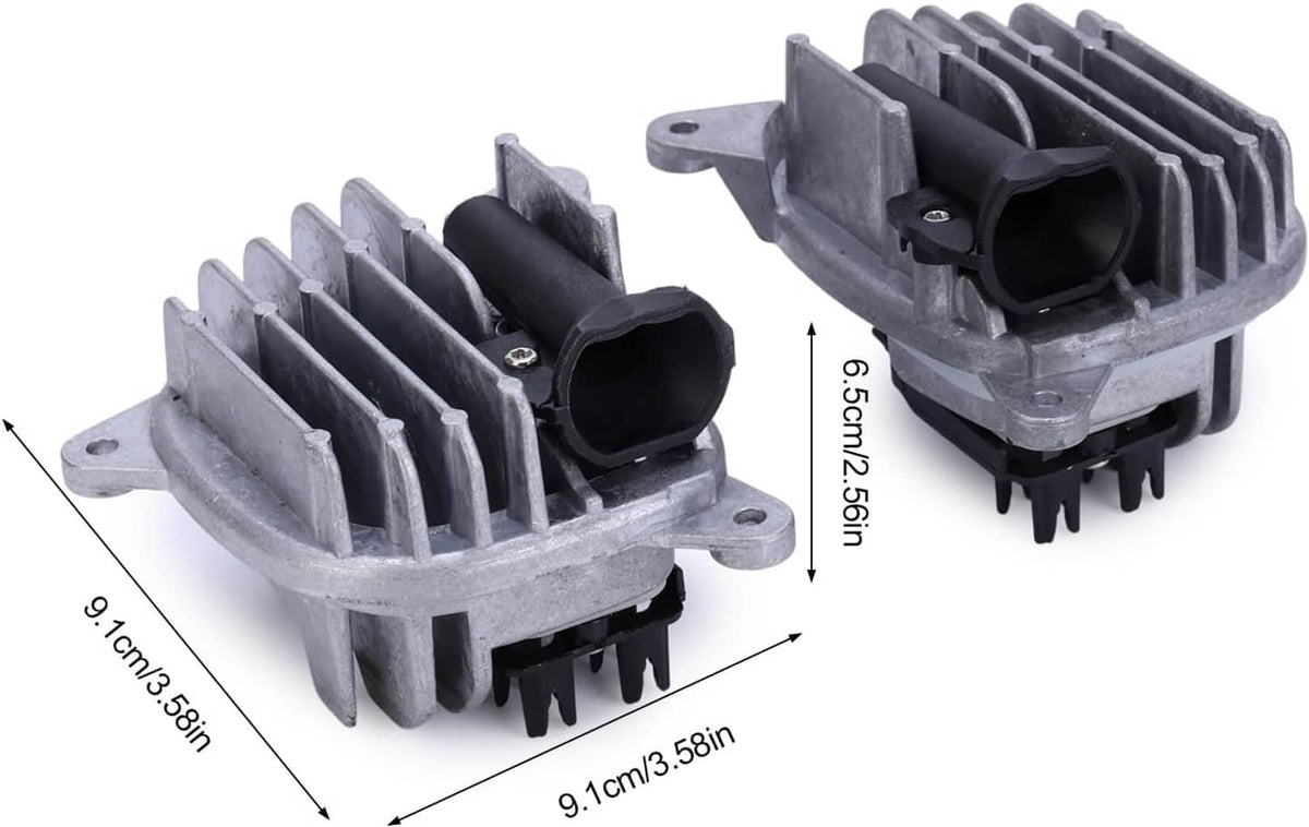 Solid Spare L+R DRL LED MODULE Lemon 63117466107 63117466108 For BMW G01 X3 G02 X4 18-21