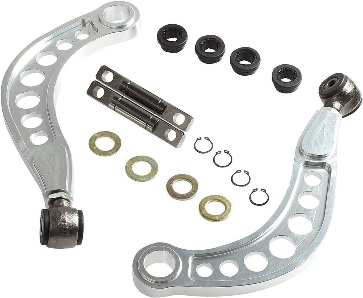 Solidspare 1Set Adjustable Rear Camber Control Arms Kit 2.0L JDM For 2006-2015 Honda Civic