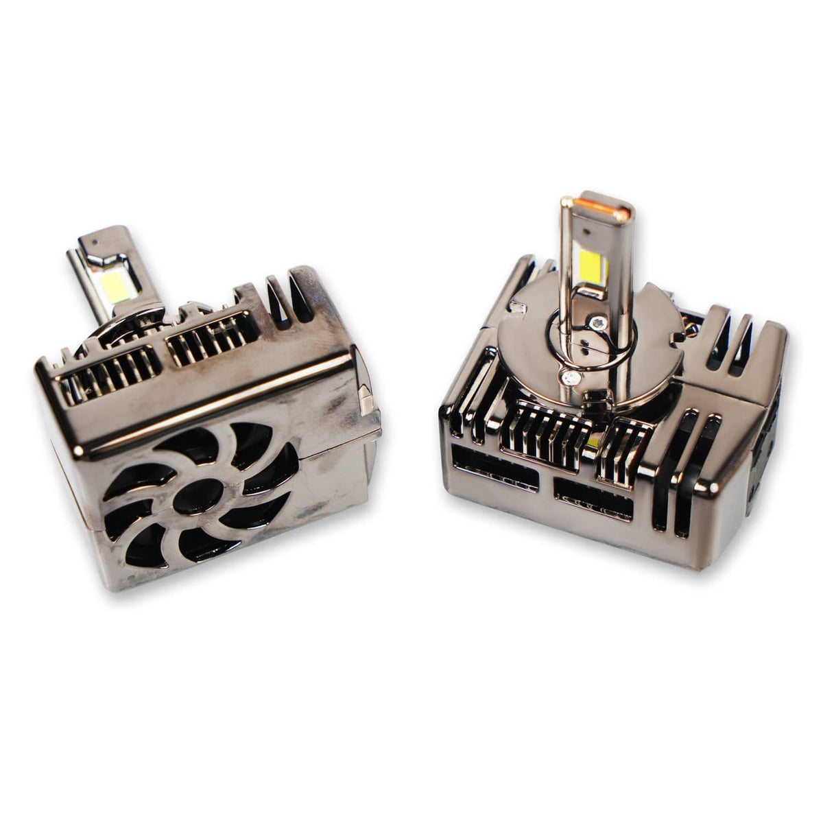 Solidspare 2Pcs D5S LED Headlight Bulbs Hi-Lo for 2016-18 Chevy Silverado 1500 Replace HID