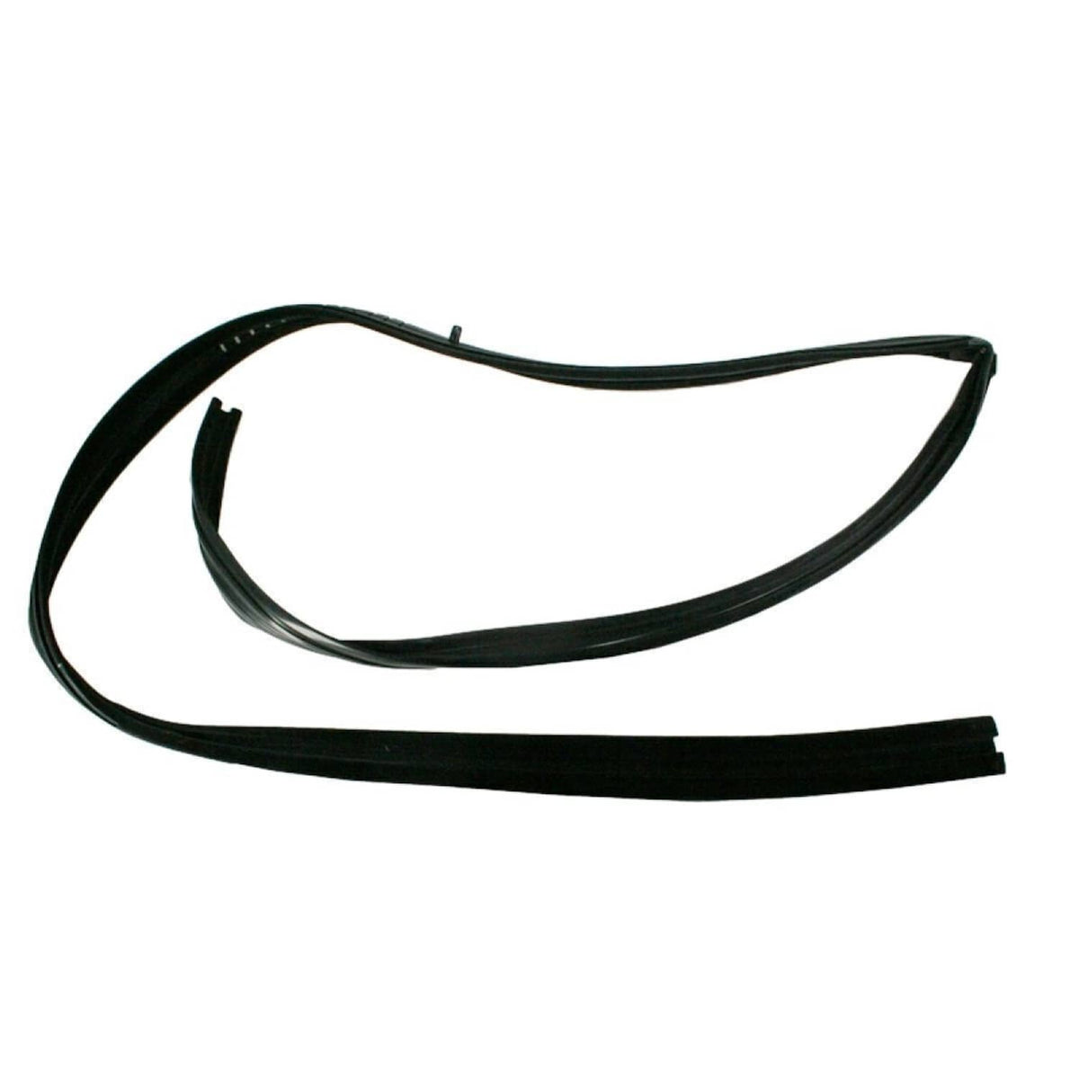 Solidspare New Front Door Window Run Sweep Felts Weatherstrip Seals Kit for Chevy GMC Truck