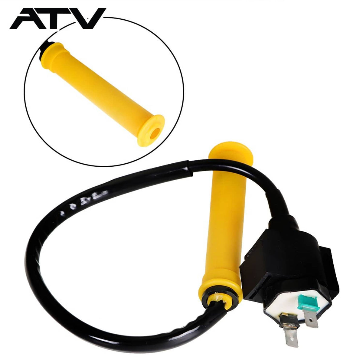 Solidspare Ignition Coil & Spark Plug for Honda Foreman 500 TRX 500 FA FGA PFA 2005-2014