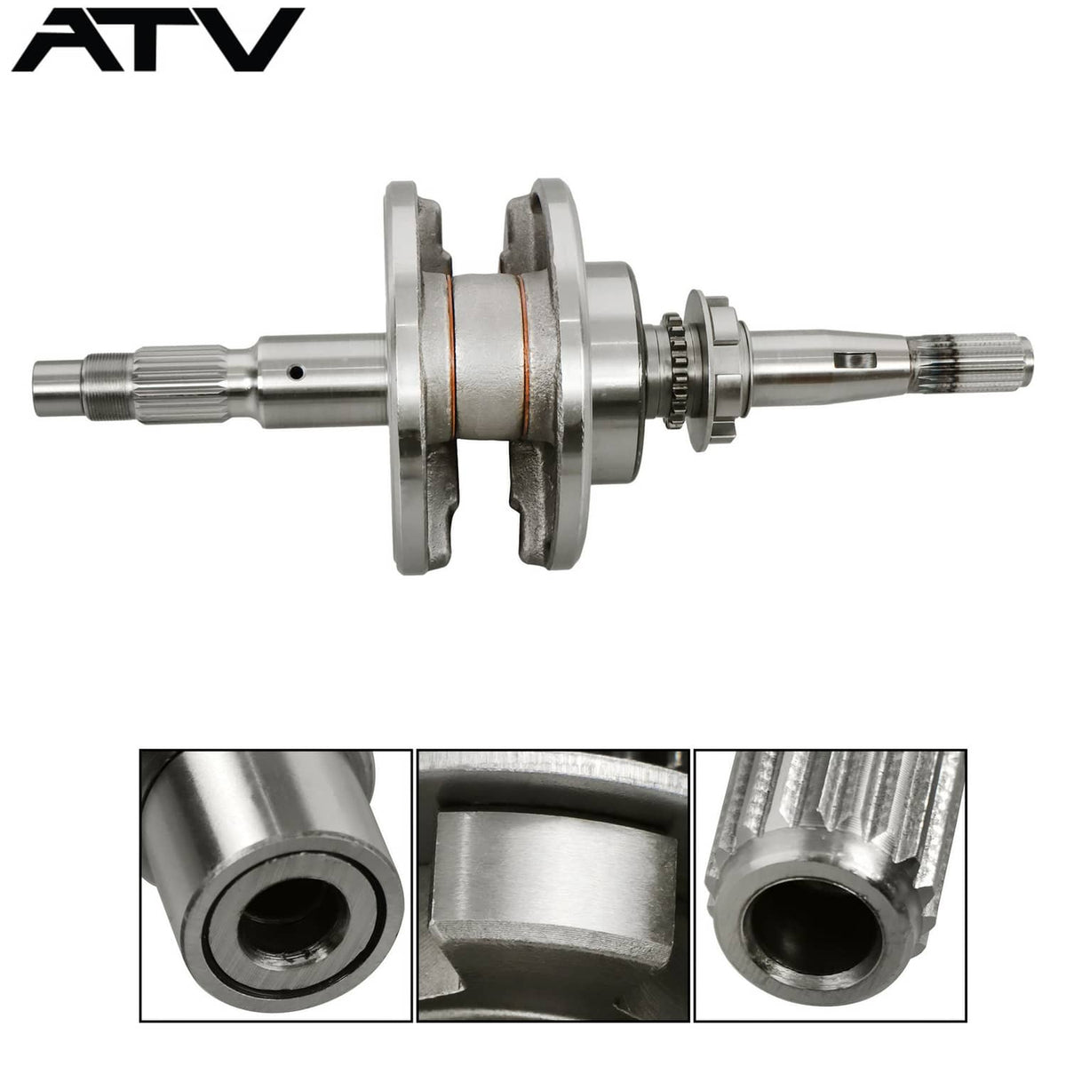 Solidspare Crankshaft For Hisun 400 HS400 Quad 13200-003-0000,13300-F12-0000 ATV UTV NEW US