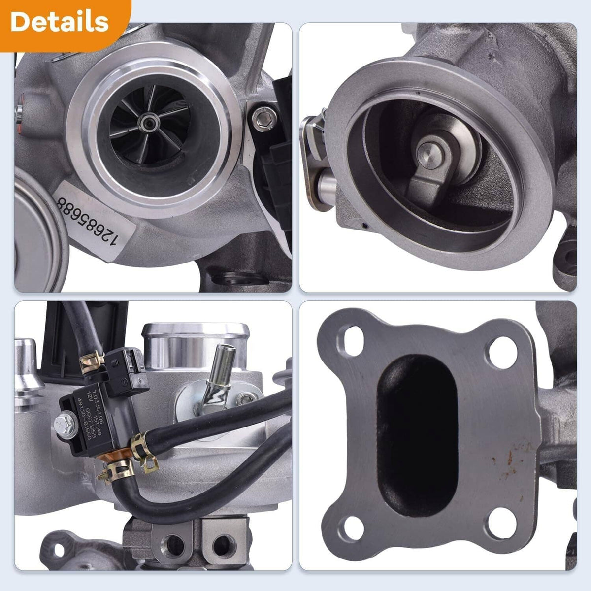 Solidspare Turbo Turbocharger 12699230 For 2018-2022 Chevrolet Equinox GMC Terrain 1.5L SUV