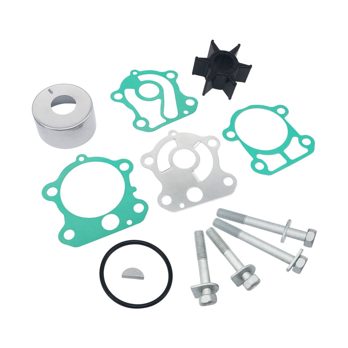 Solid Spare Yamaha 2-Stroke 70 75 80 85 90 HP Water Pump Impeller Kit W/Housing 692-W0078-00