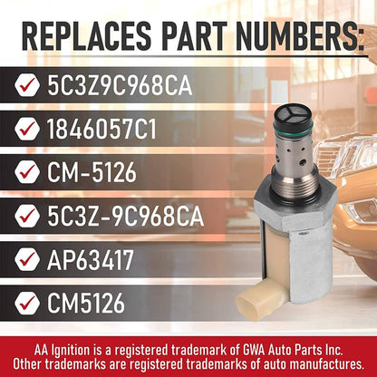 Solidspare Motorcraft IPR Injection Pressure Regulator Valve for 2005-2010 Ford 6.0L CM5126