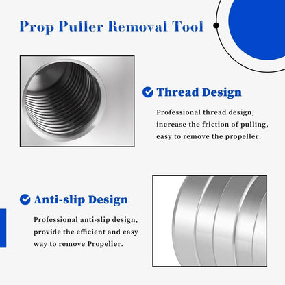 Solidspare Propeller Puller Tool For Inboard Boats Fits For 1" or 1 1/8" Propeller Shafts
