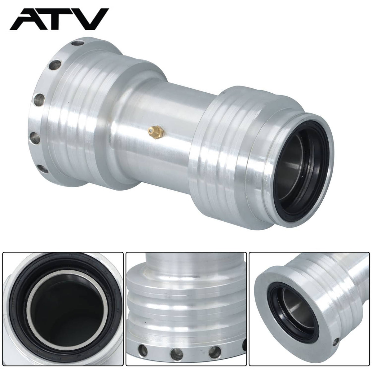 Solidspare Rear Axle Bearing Carrier Hub for Honda TRX250X 300X 300EX ATC350X 1987-1992
