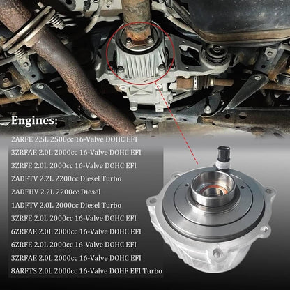 Solidspare Rear Differential Viscous Coupler Coupling For 2006-2017 Toyota RAV4 41303-42023